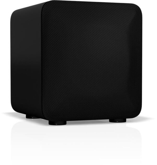 210W Compact Powered Mini Subwoofer- Powerful Bass in a Small Package - Great for Desktops, Apartments, Offices and Gaming Setups