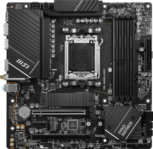 MSI MAG B650 Tomahawk WiFi Gaming Motherboard with AMD Ryzen 7 7700X 8-Core 16-Thread AM5 Unlocked Desktop Processor - Image 4